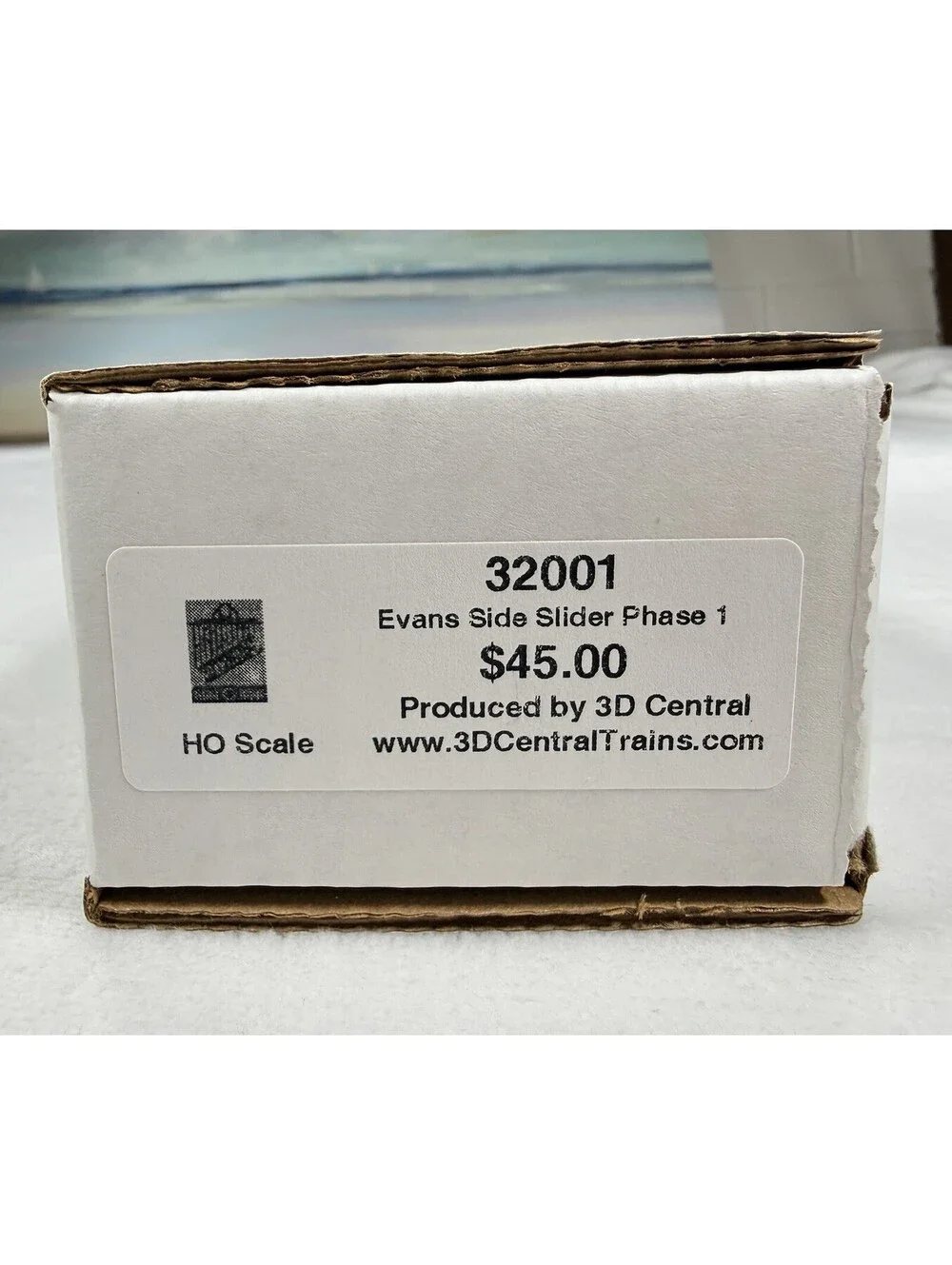 3D Central HO Scale MNS Evans Side Slider All Door Boxcar Kit #32001 Phase 1